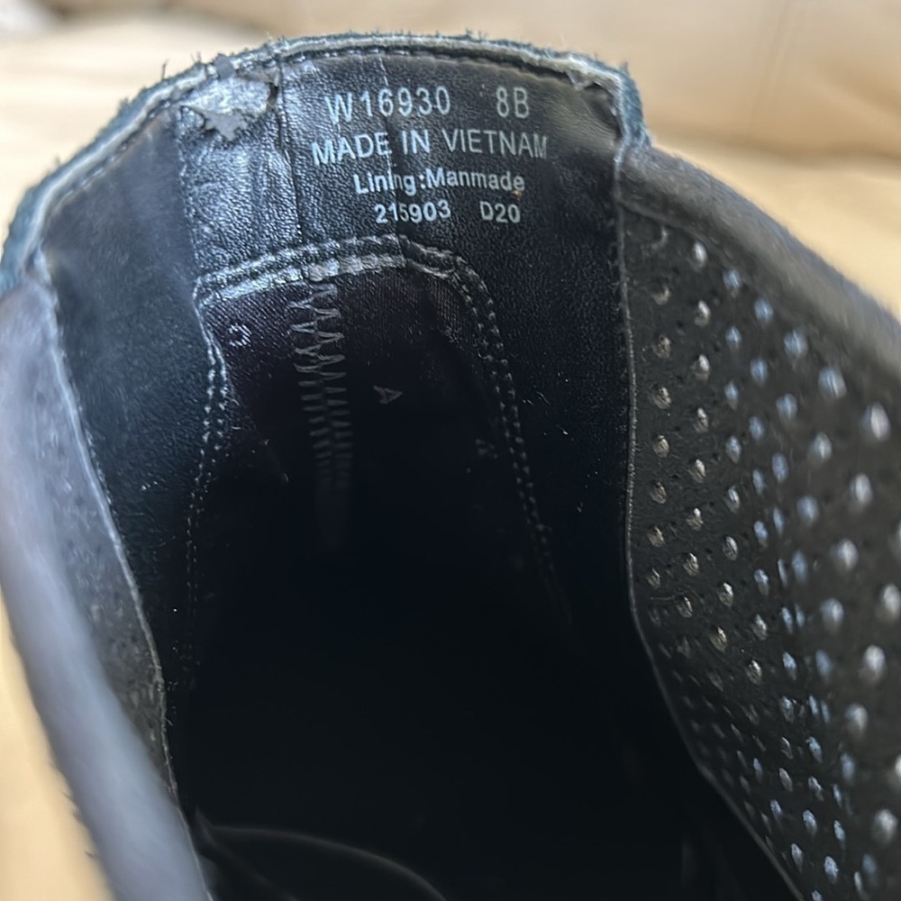 Cole Haan Black Suede Booties - Picture 9 of 10